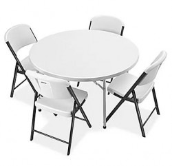 48 Round Table and Chair Package